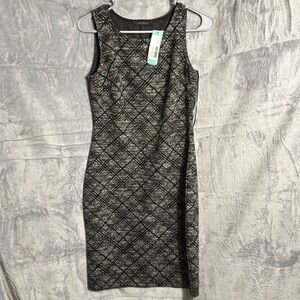 Hailey 23‎ dress nwt stitch fix xs Morton Knit Dress black sleeveless sheath